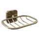 Bradley Brushed Brass Soap Basket